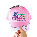 Women Of Faith | Pink & White Hat by Swanson®️
