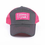 Woman of Faith | Pink & Grey Hat by Swanson®️