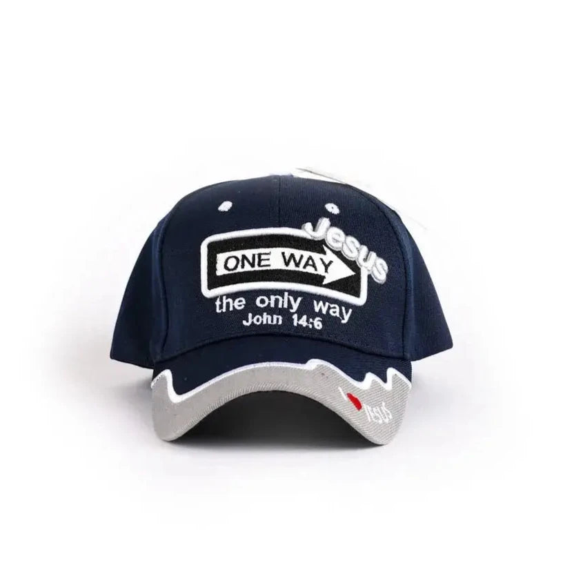 "One Way Jesus" | Navy & Grey Hat by Swanson®