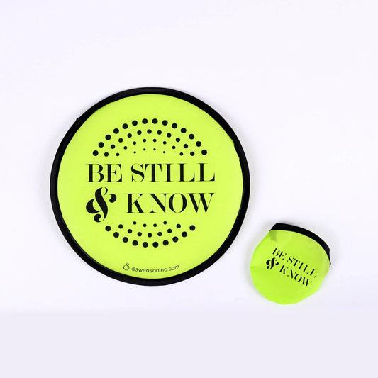 Be Still & Know | Foldable Hand Fan