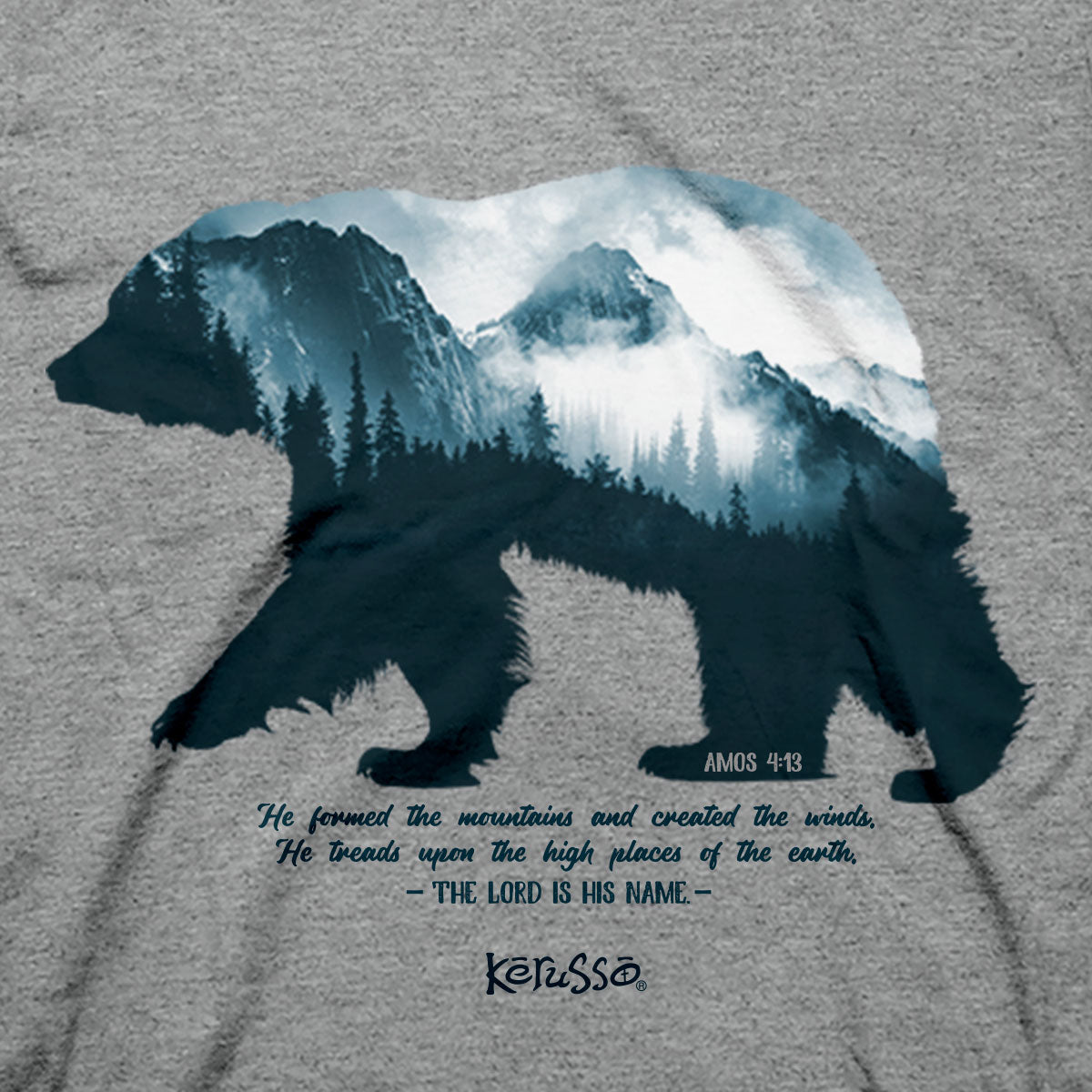 Mountain Bear™ | Kerusso® Christian T-Shirt