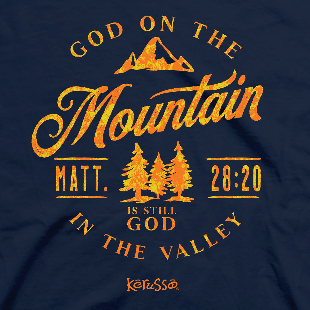 God On The Mountain™ | Kerusso® Christian T-Shirt