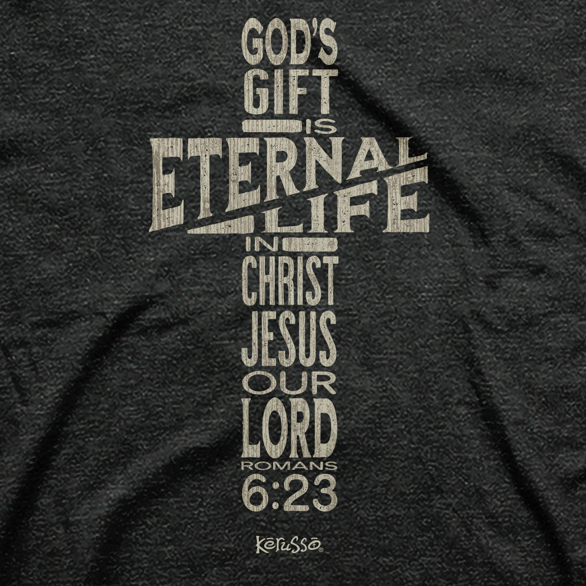 Eternal Life Cross™ | Kerusso® Christian T-Shirt