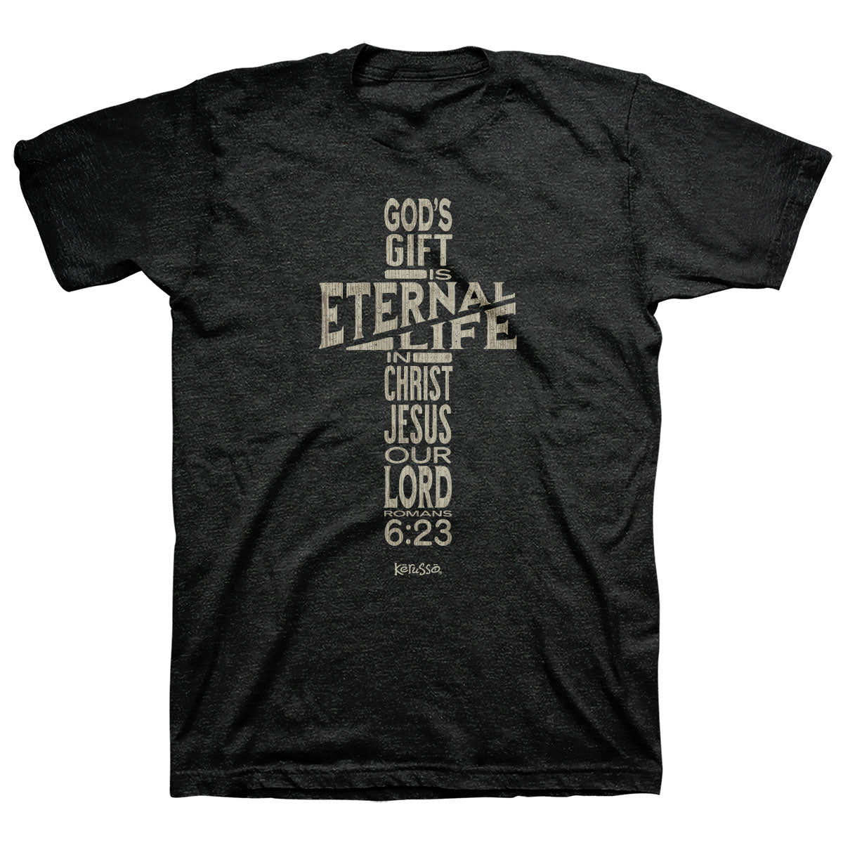 Eternal Life Cross™ | Kerusso® Christian T-Shirt