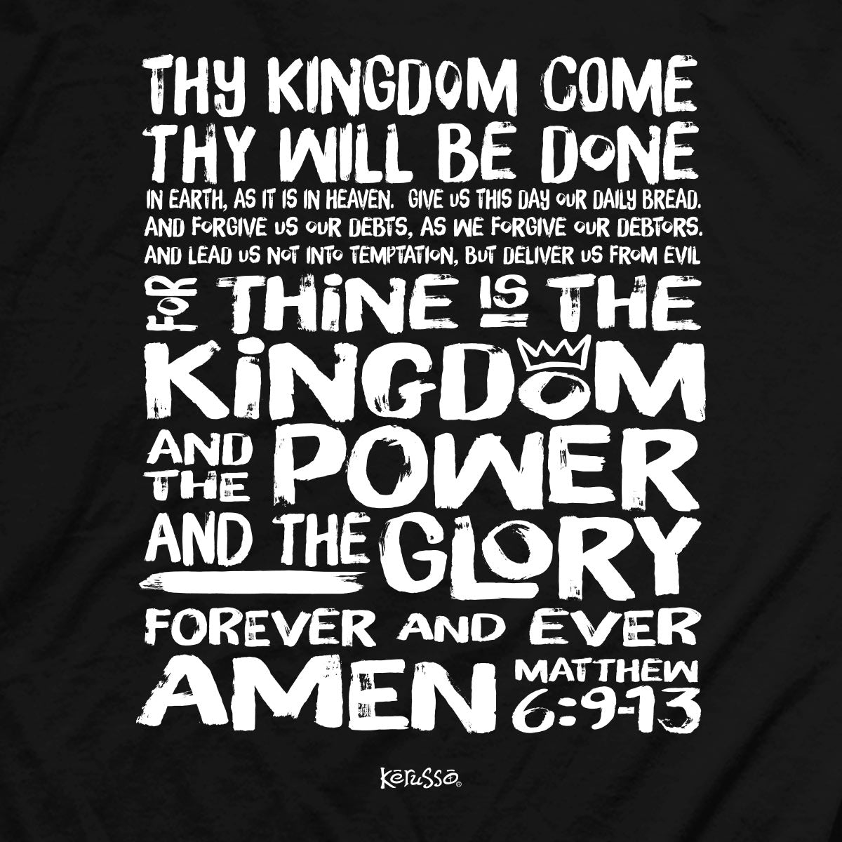 Lord's Prayer™ | Kerusso® Christian T-Shirt