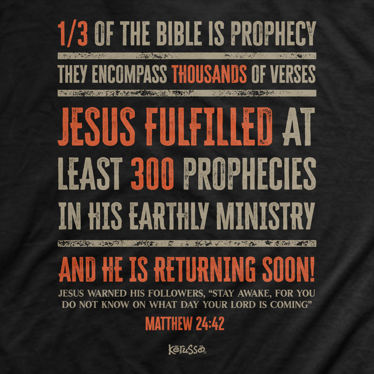 Prophecy Is Proof™ | Kerusso® Christian T-Shirt