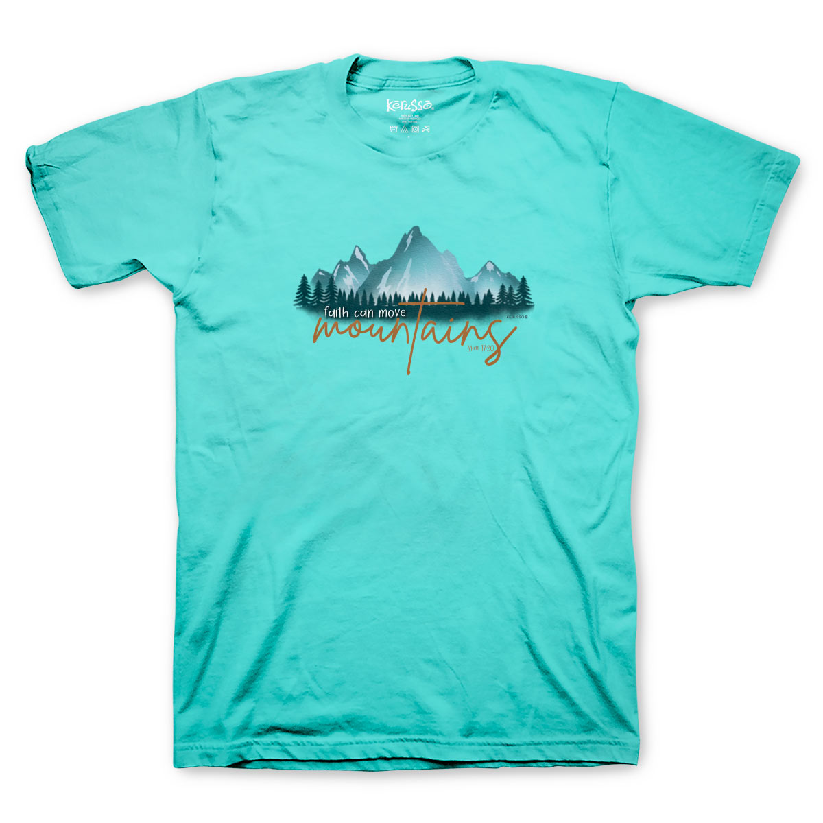 Airbrushed Mountains™ | Kerusso® Women's T-Shirt