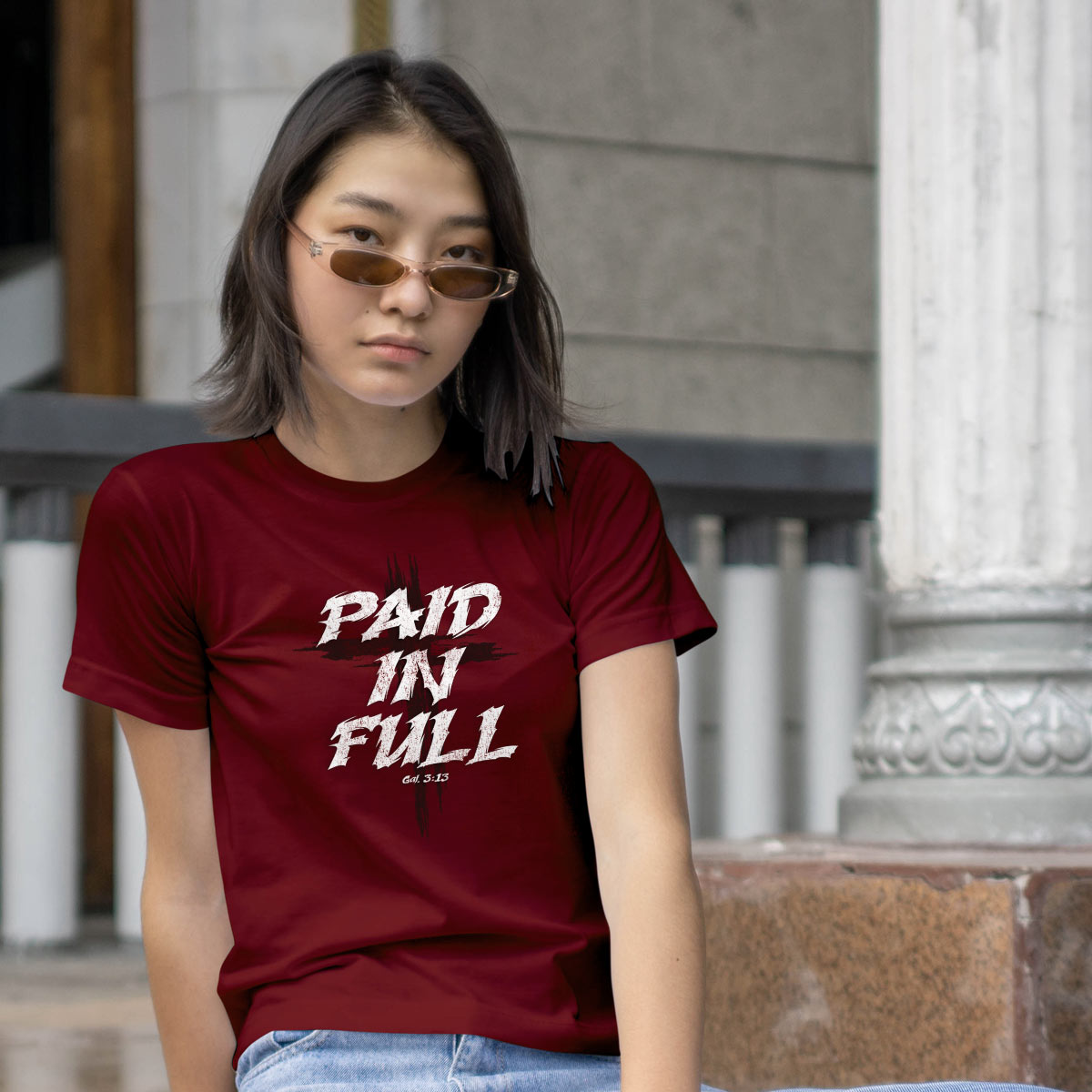 Paid In Full Cross™ | Kerusso® Christian T-Shirt