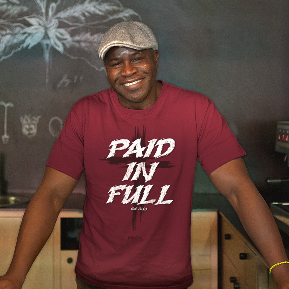 Paid In Full Cross™ | Kerusso® Christian T-Shirt