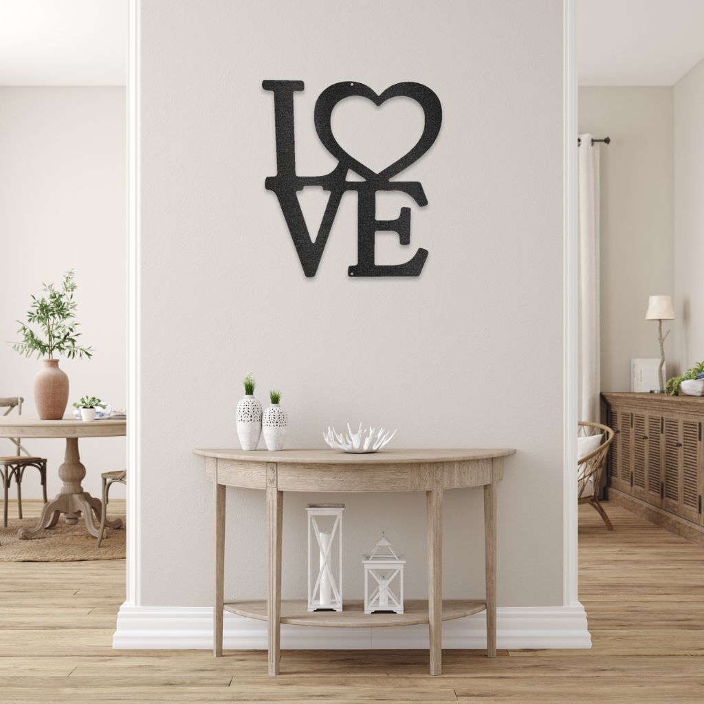 Classic Love | Metal Wall Art