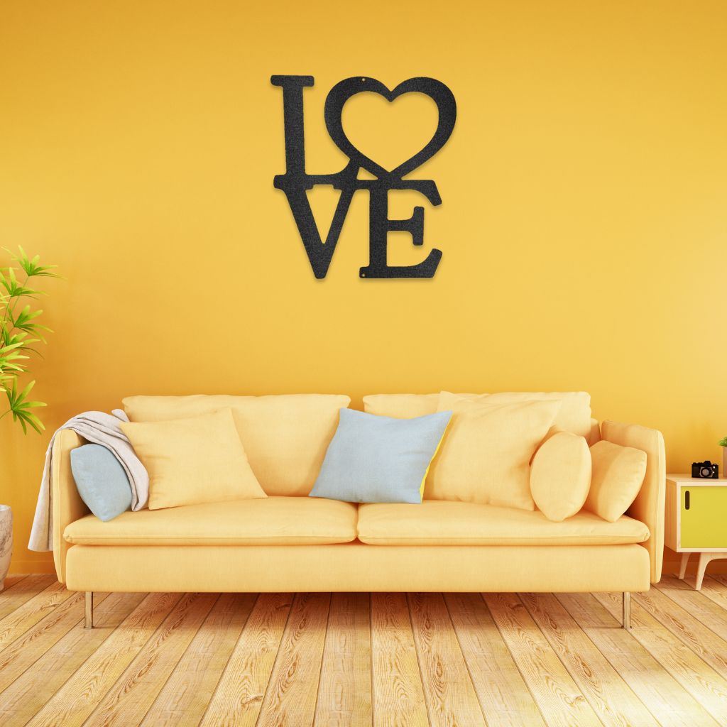 Classic Love | Metal Wall Art