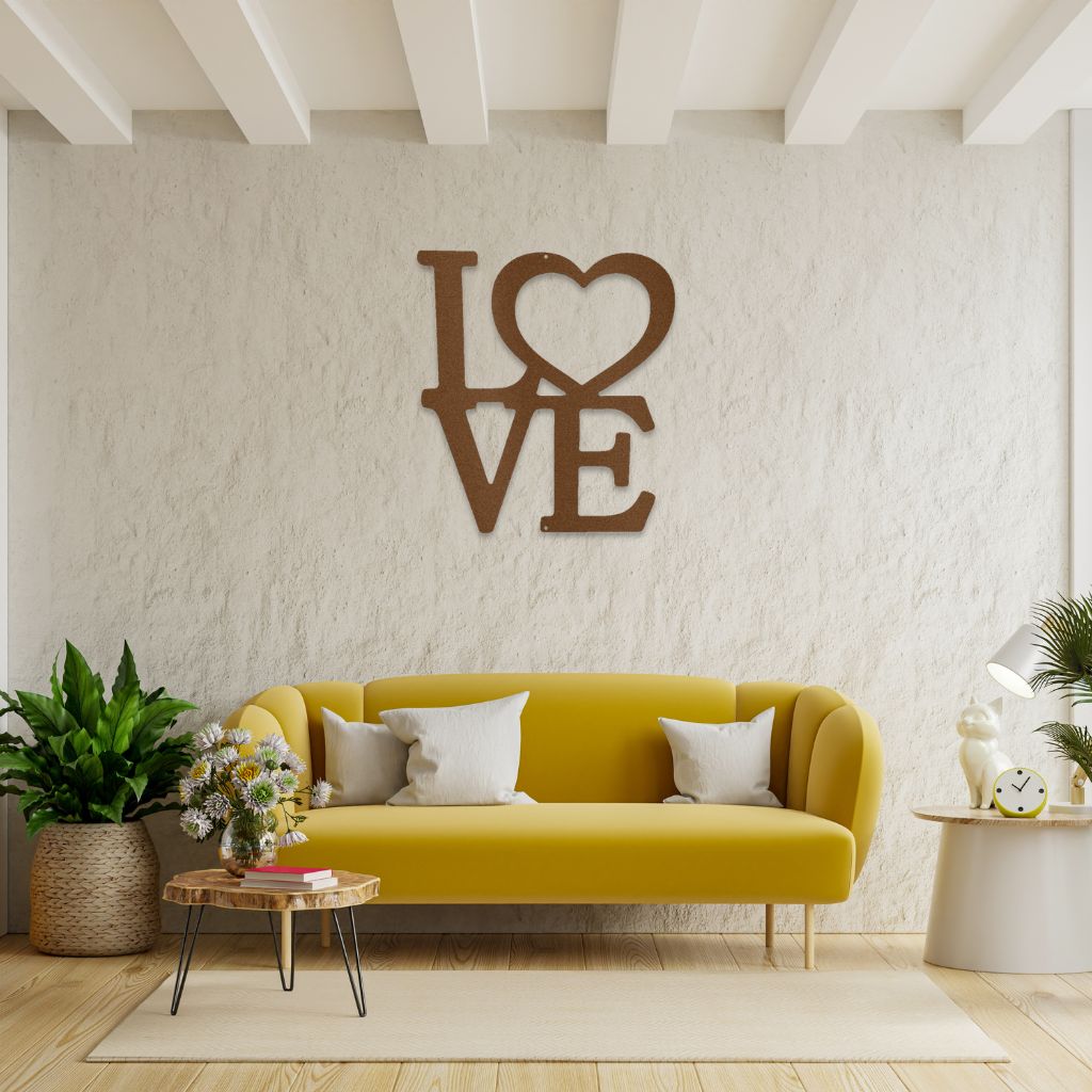 Classic Love | Metal Wall Art