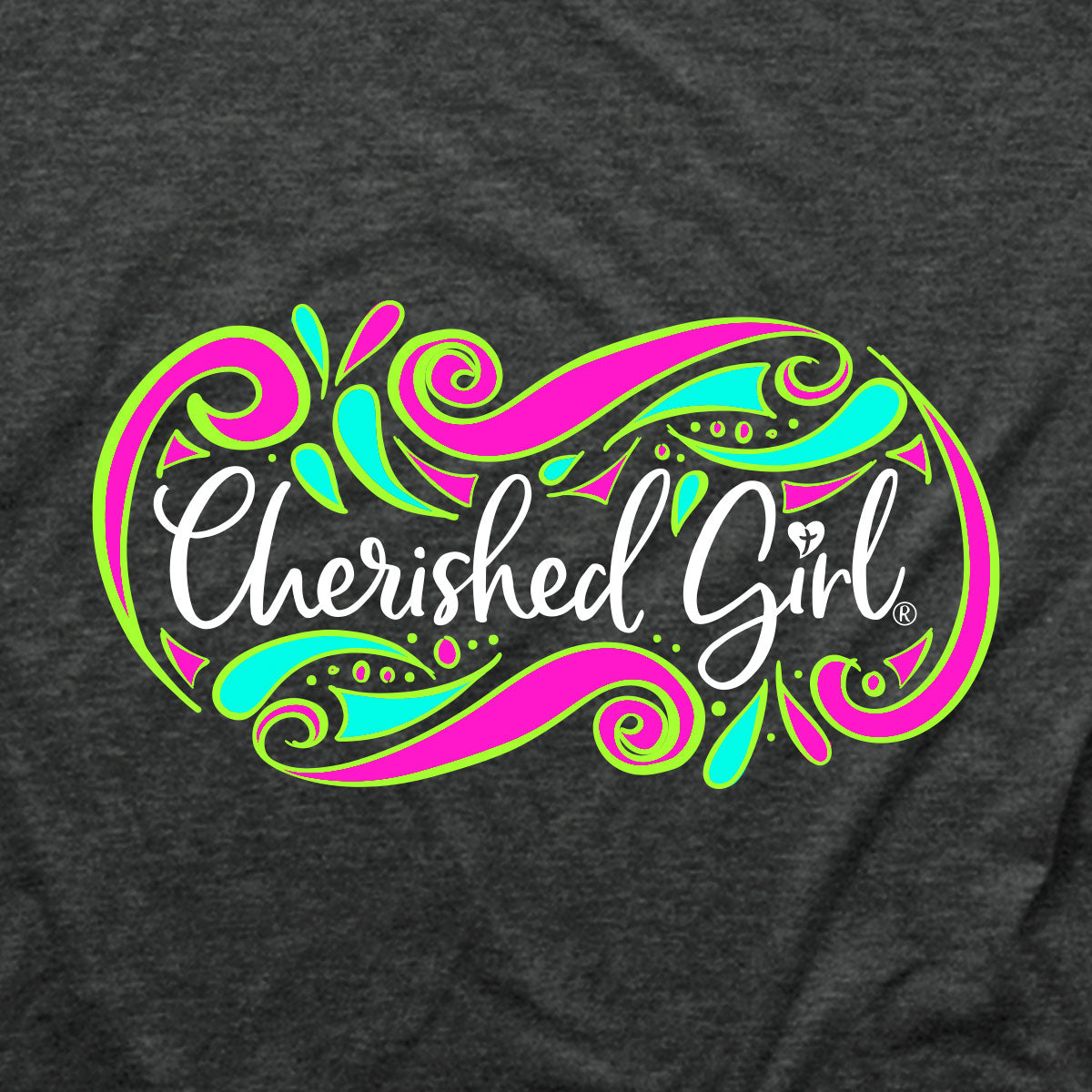 Cherished Girl Womens T-Shirt Not By Sight