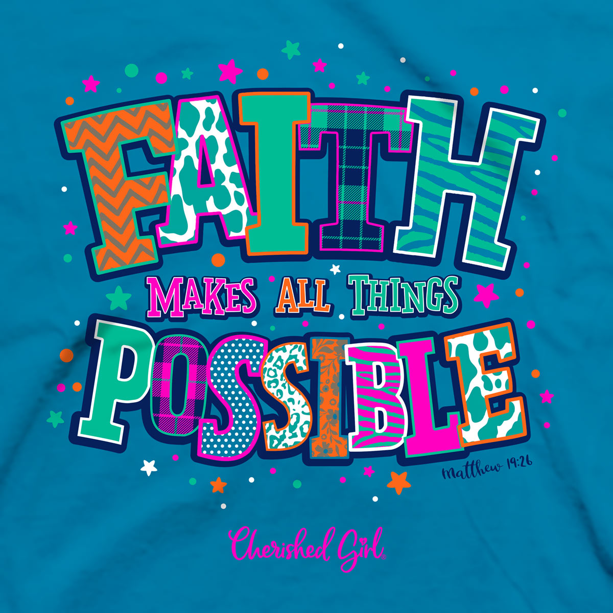 Cherished Girl Womens T-Shirt Possible