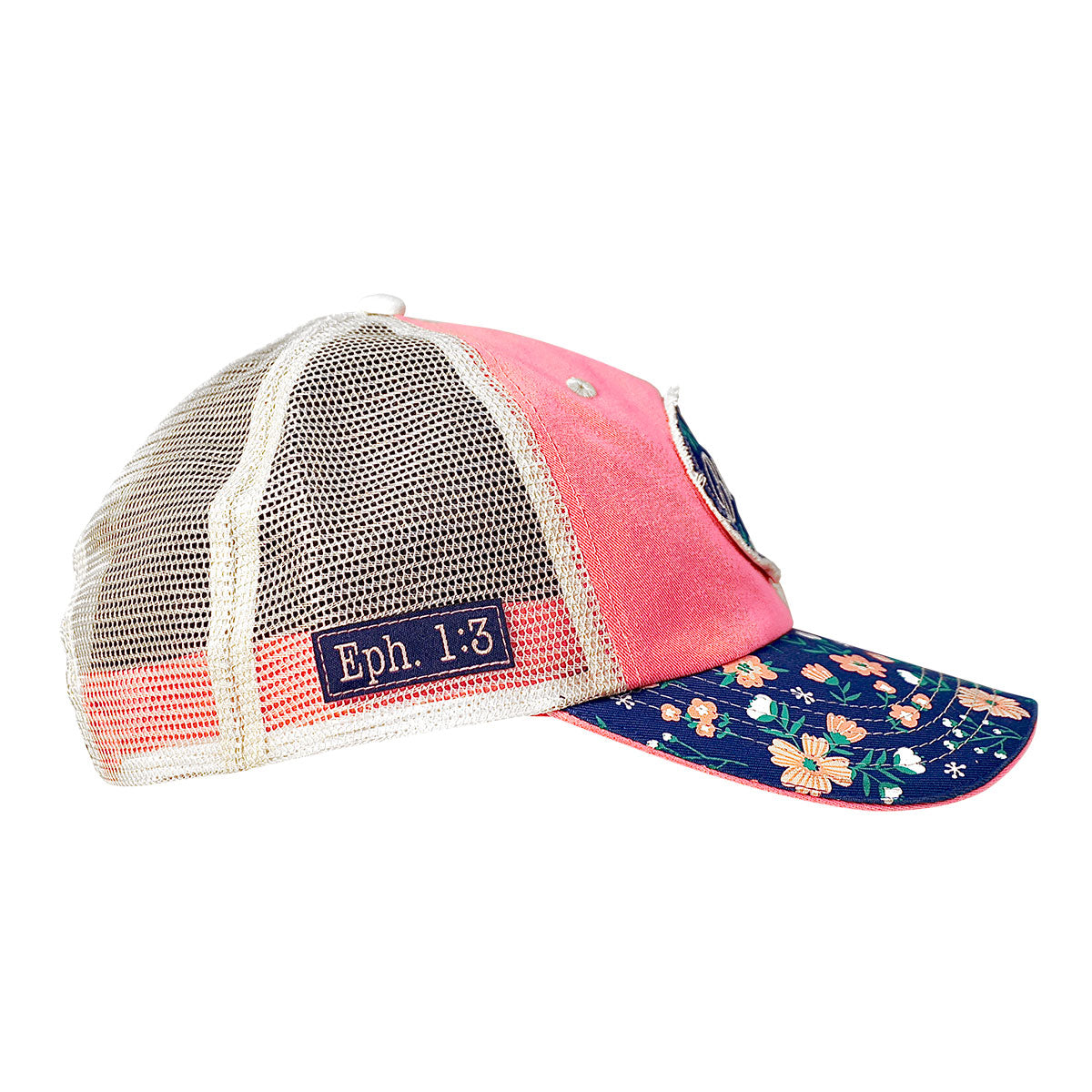 Cherished Girl Womens Cap God Blessed Floral