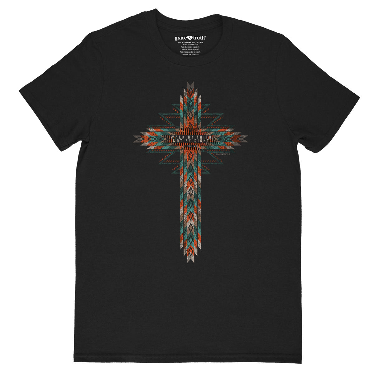 grace & truth Womens T-Shirt Southwestern Cross