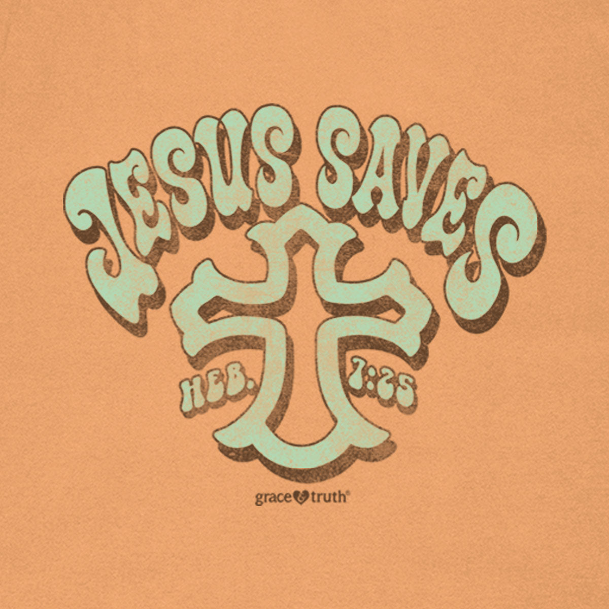 grace & truth Womens T-Shirt Jesus Saves