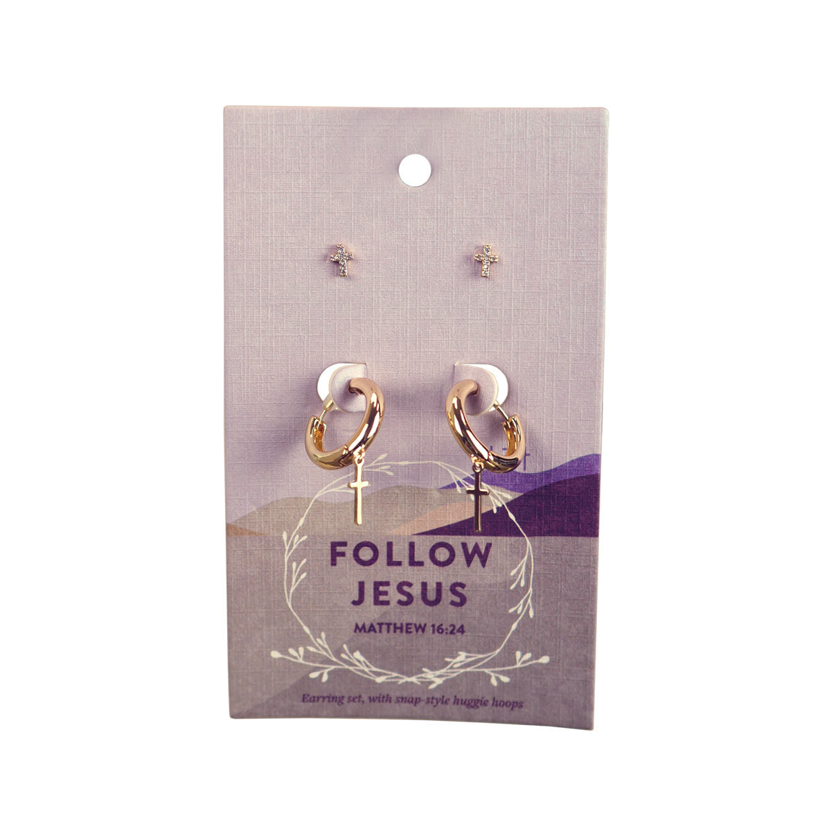 grace & truth Womens Earrings Follow Me