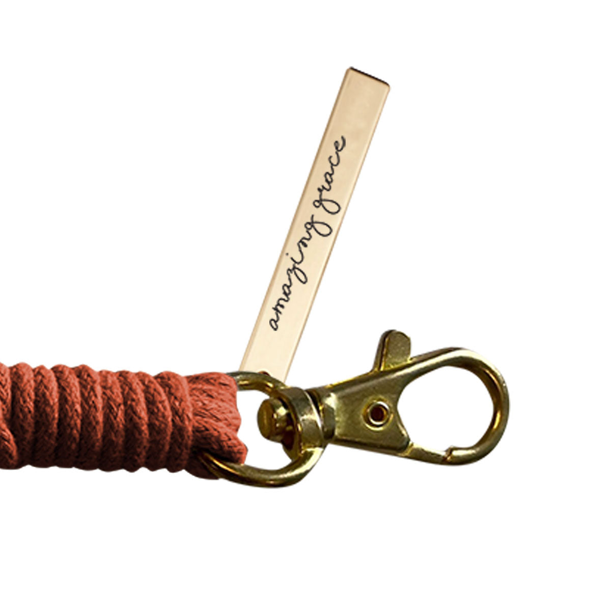 grace & truth Macrame Keychain Amazing Grace