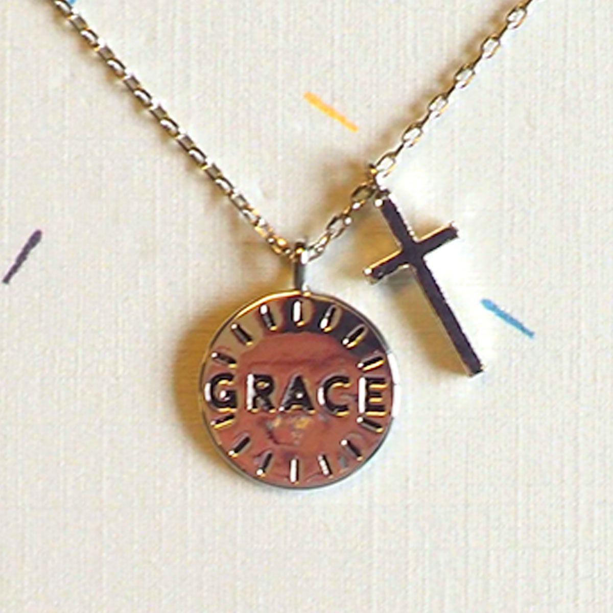 grace & truth Amazing Grace Keepsake Necklace