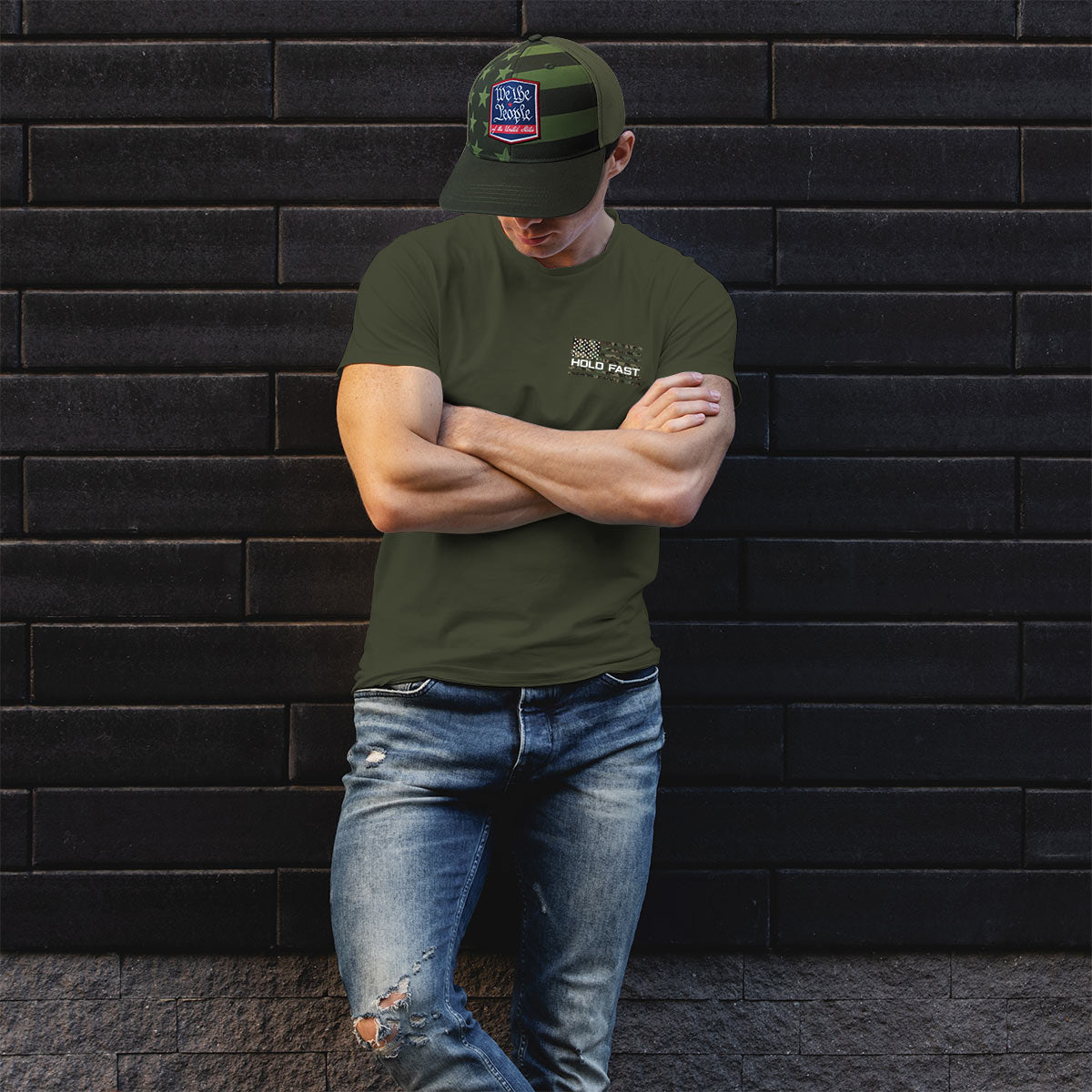 We the People Green™ | HOLD FAST™ Mens Cap