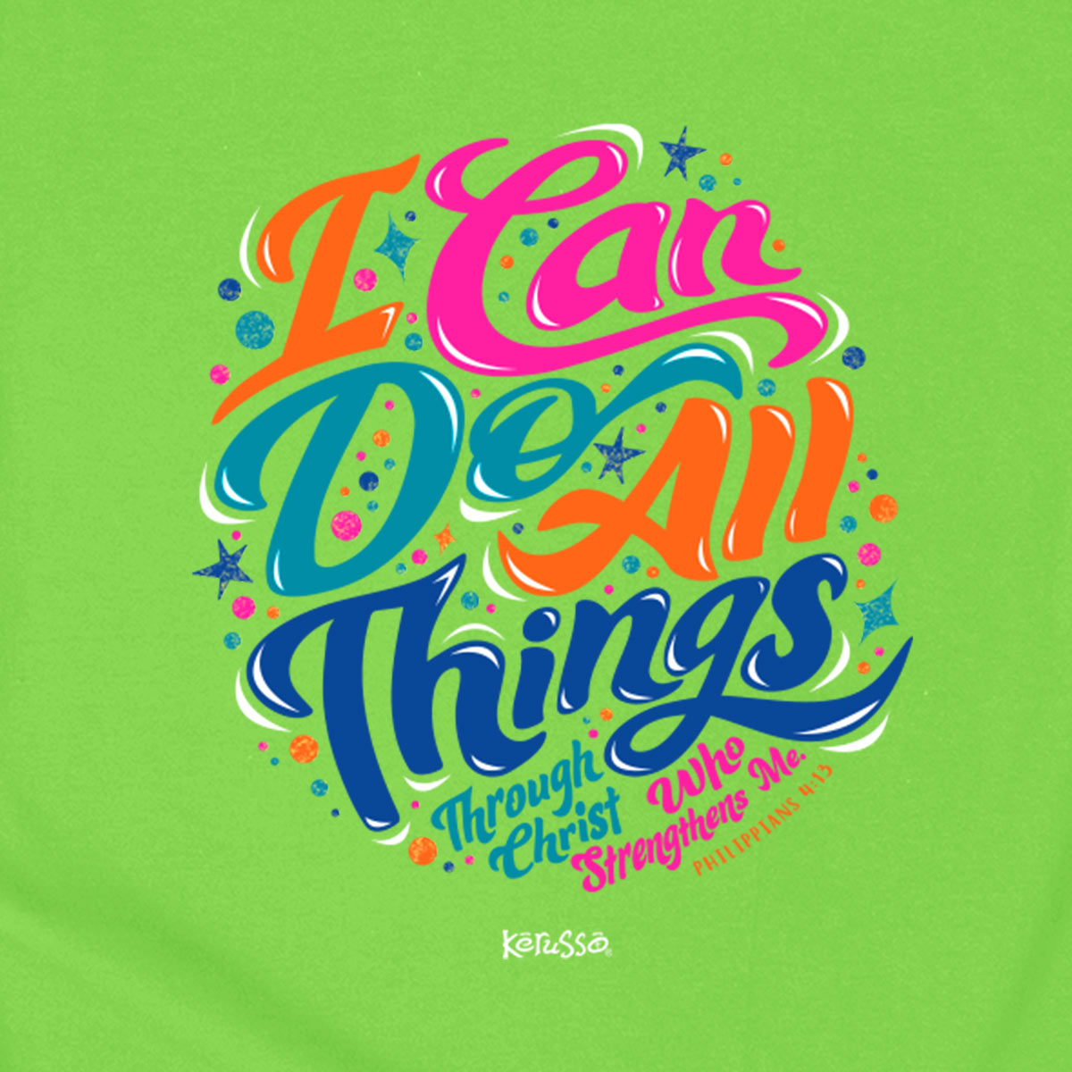 Kerusso Kids T-Shirt I Can Do All Things