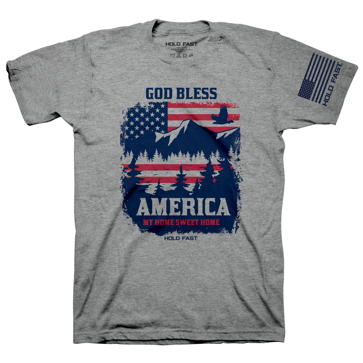 God Bless America Scene™ | HOLD FAST® Adult T-Shirt