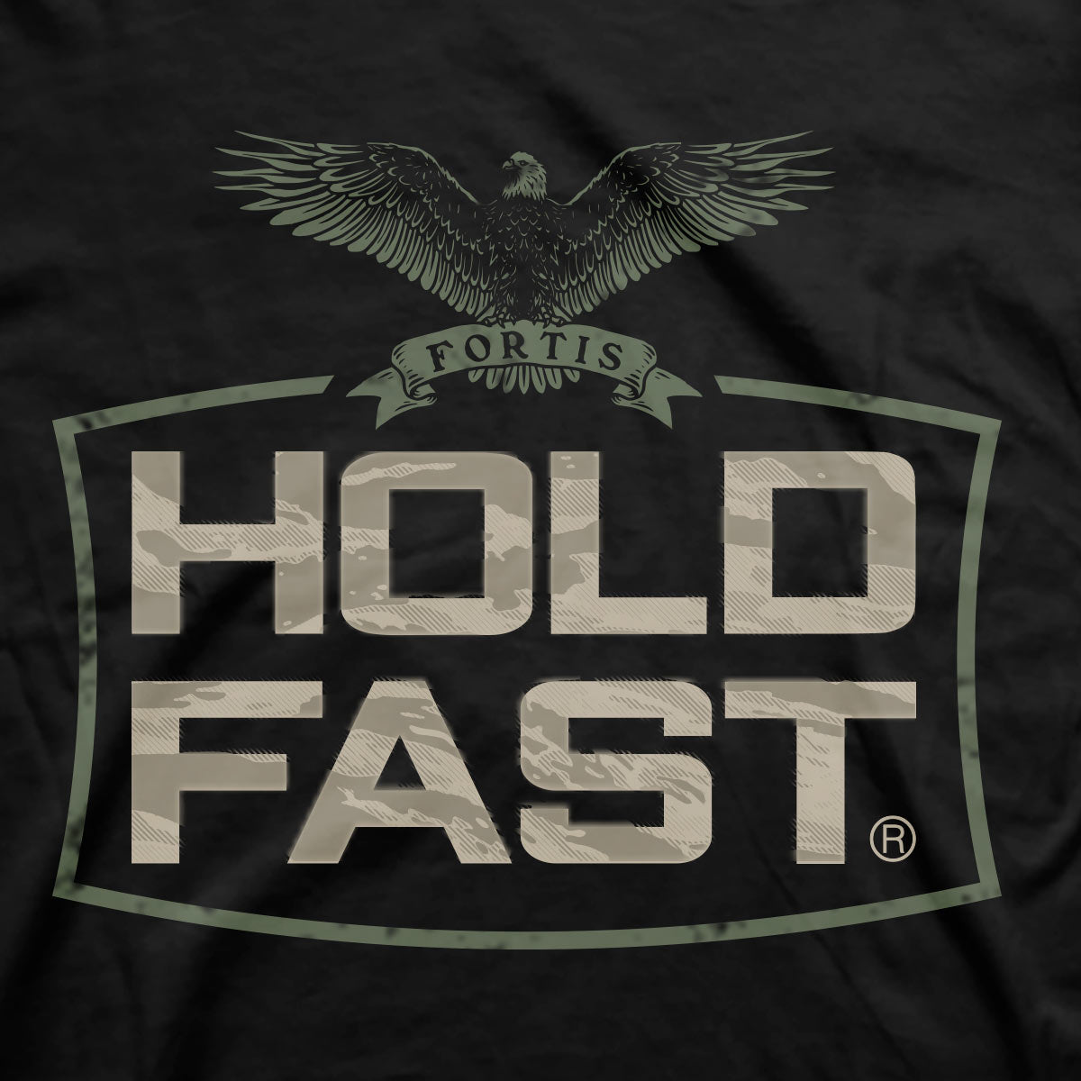 Hold Fast Mens T-Shirt Brave Strong Humble