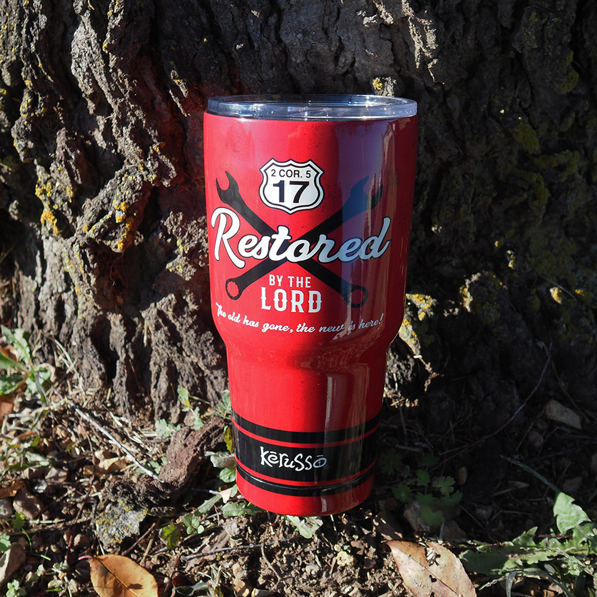 Kerusso 30 oz Stainless Steel Tumbler Restored