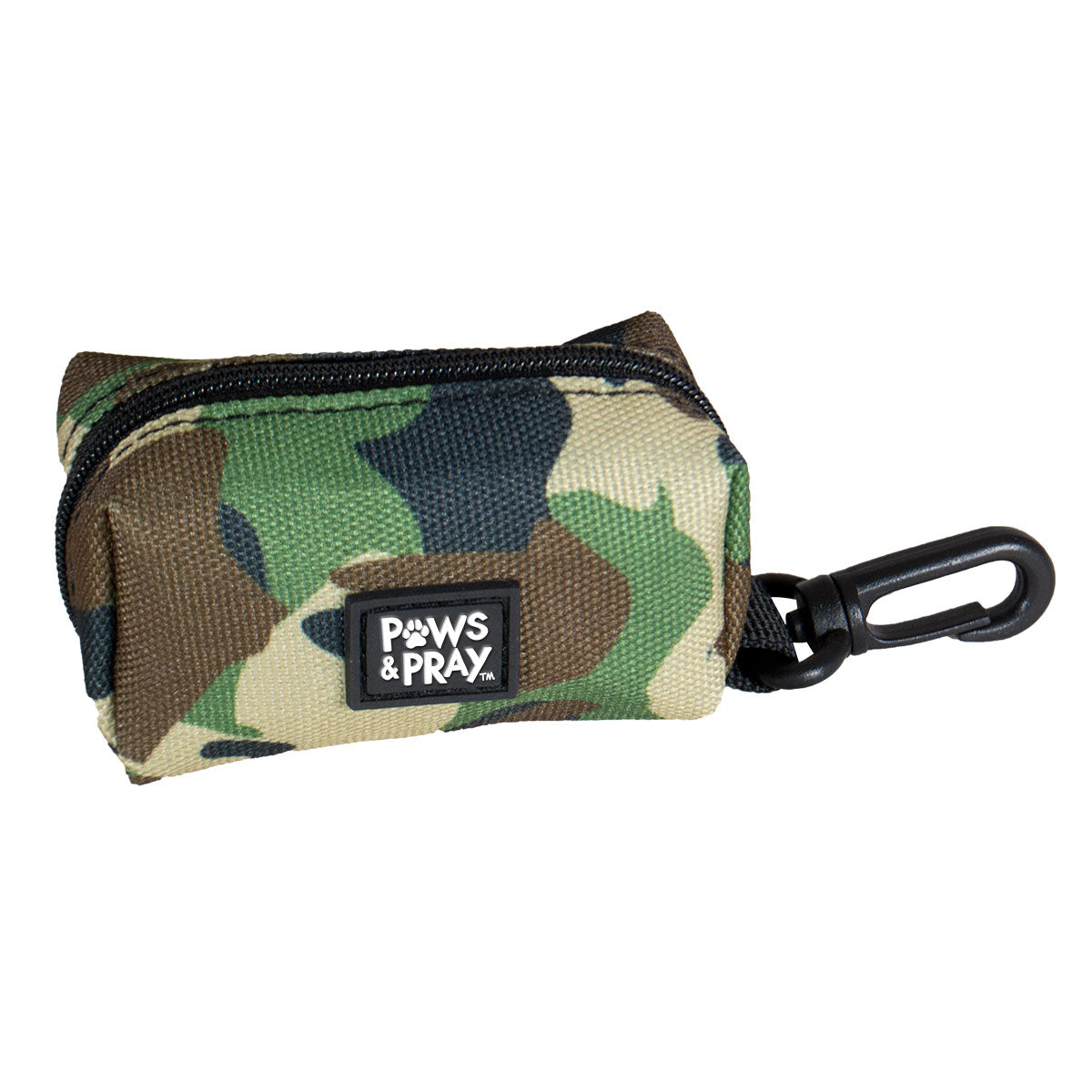 Paws & Pray Walk By Faith Camo Pet Waste Bag Dispenser