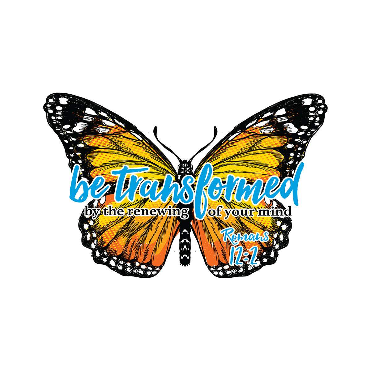 Transformed Butterfly | Kerusso® Sticker