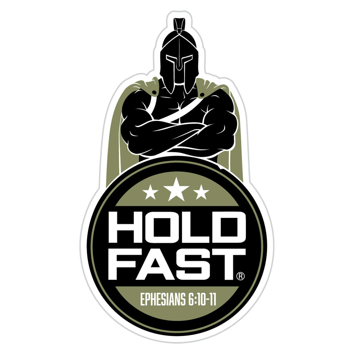 HOLD FAST Soldier Sticker