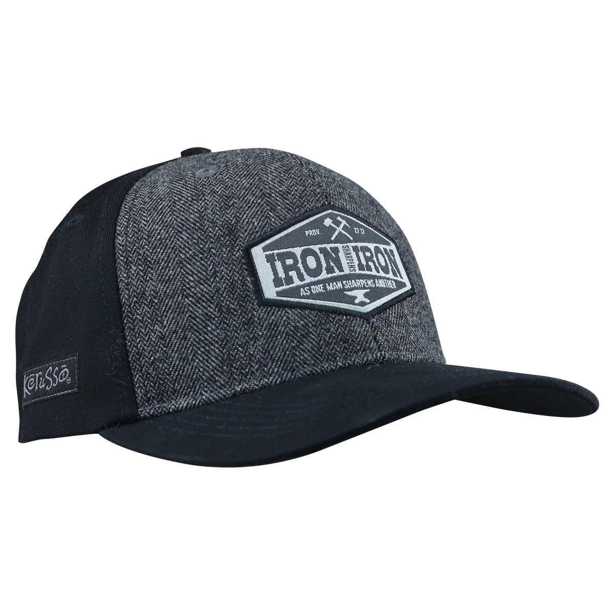 Kerusso Mens Cap Iron Sharpens Iron