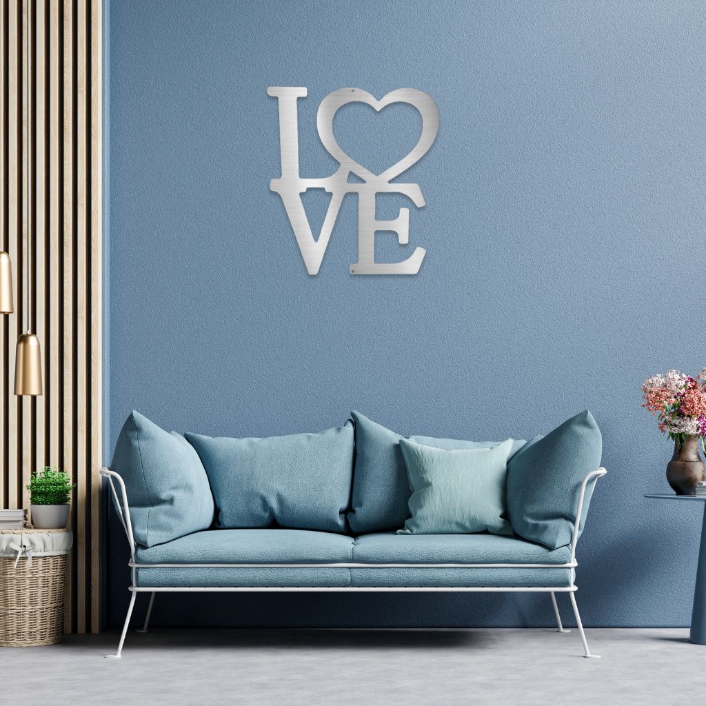 Classic Love | Metal Wall Art