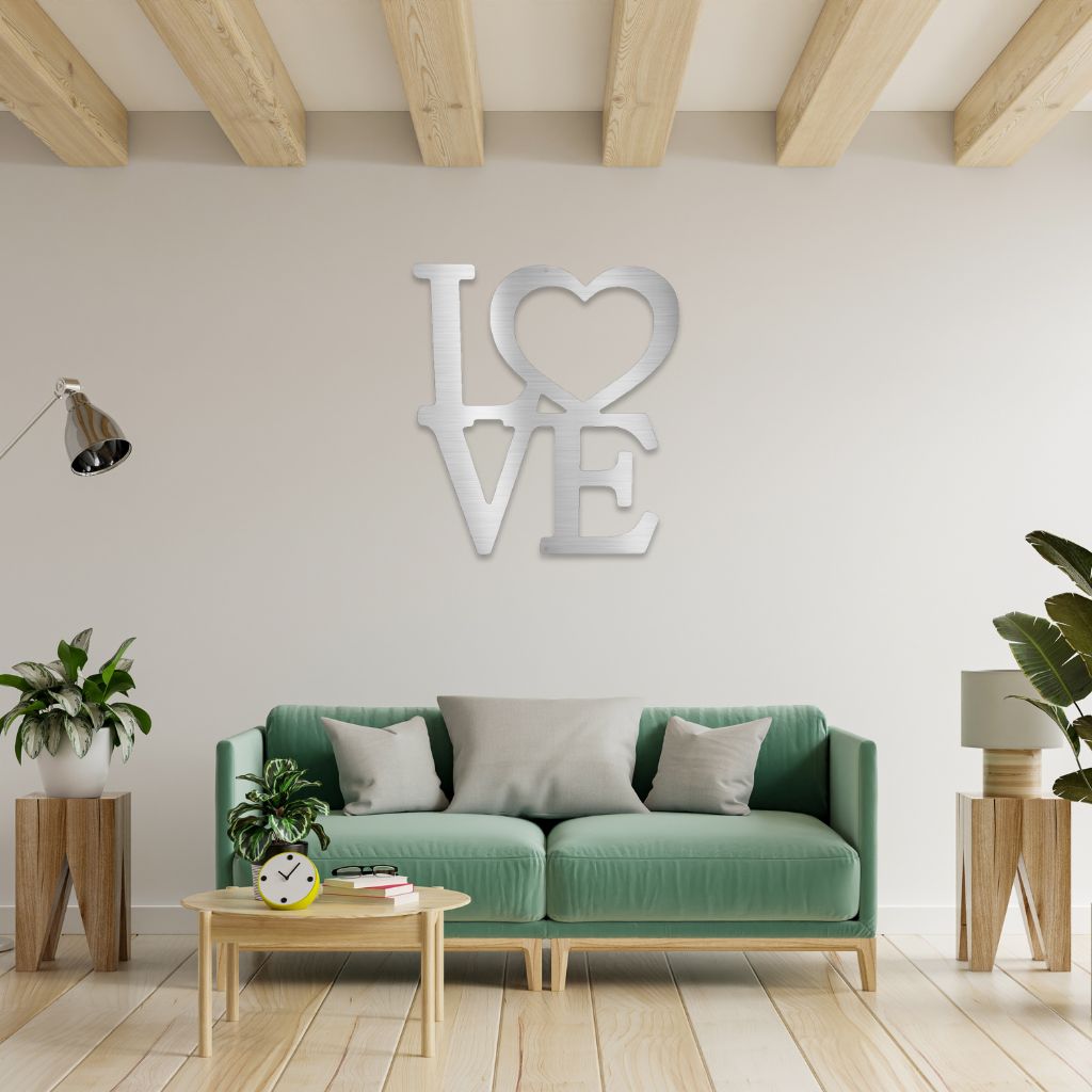 Classic Love | Metal Wall Art