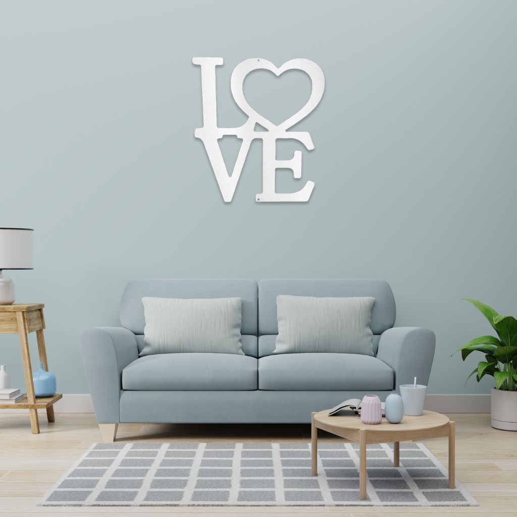 Classic Love | Metal Wall Art