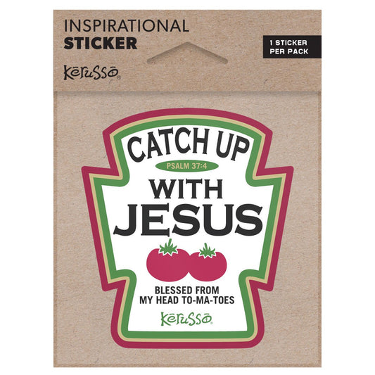 Catch Up | Kerusso® Sticker - Zealous Christian Gear - 1