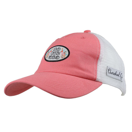 Cherished Girl® Womens Cap | Loved Chosen Redeemed™ - Zealous Christian Gear - 1