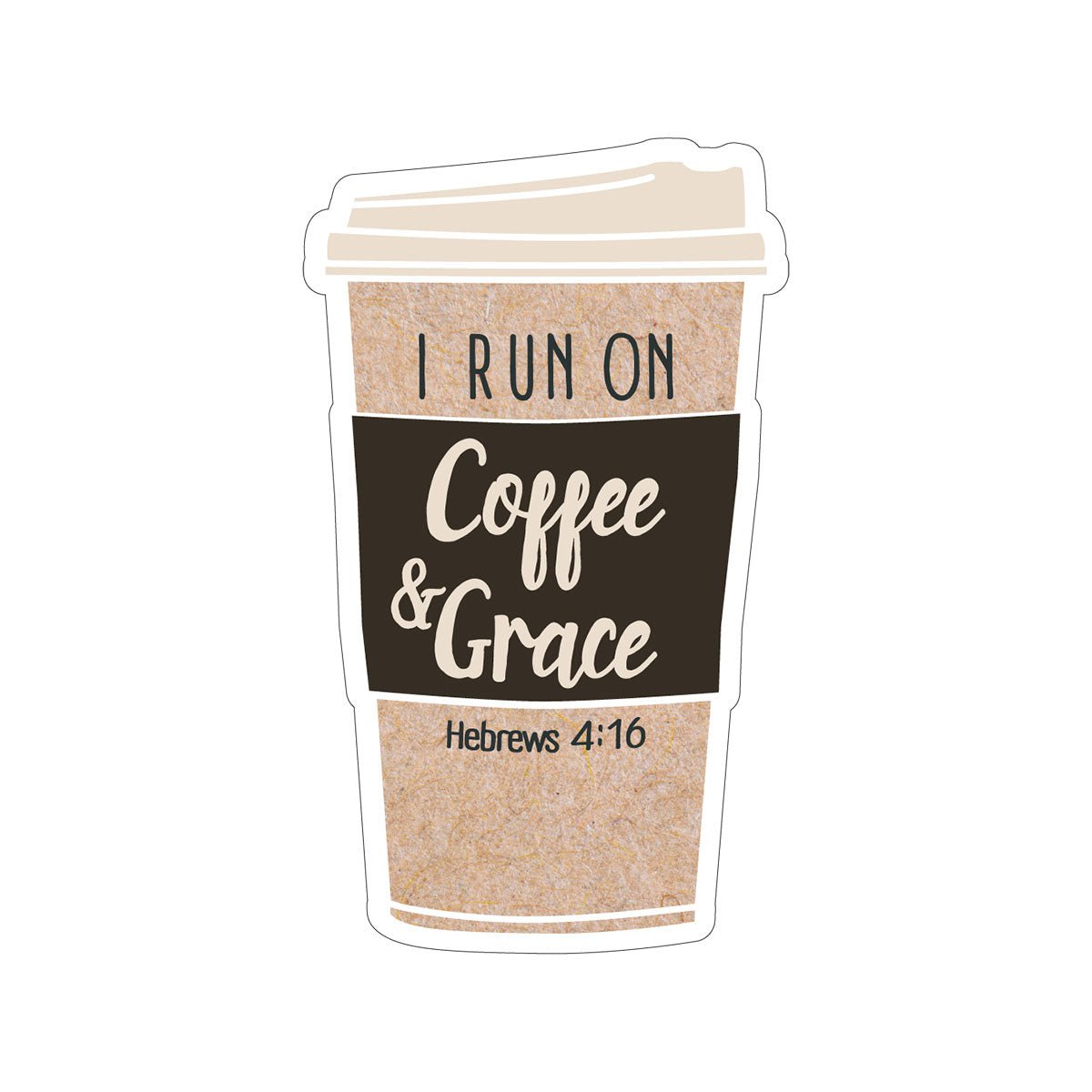 Coffee & Grace | Kerusso® Sticker - Zealous Christian Gear - 2