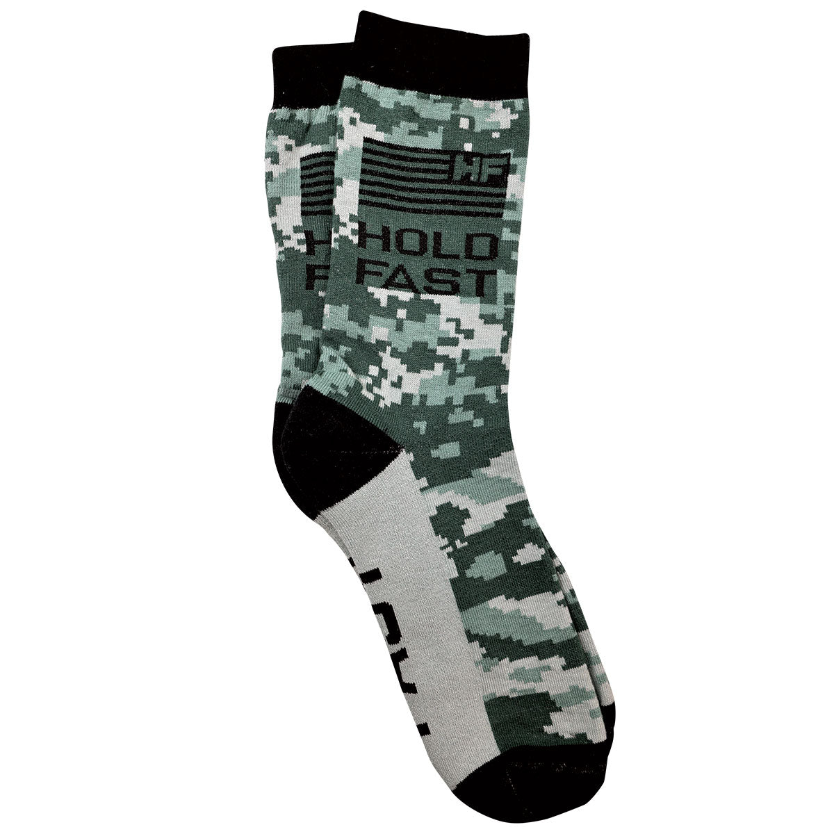 Digital Camo™ | Hold Fast® Socks by Kerusso® - Zealous Christian Gear - 1