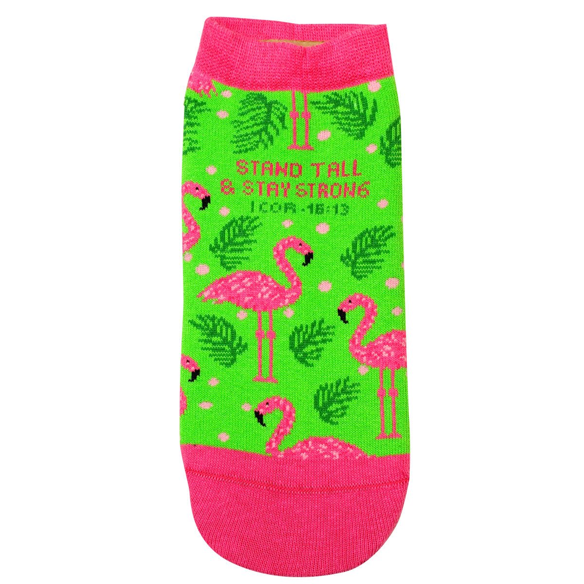 Flamingos™ | Bless My Sole® Ankle Socks - Zealous Christian Gear - 3