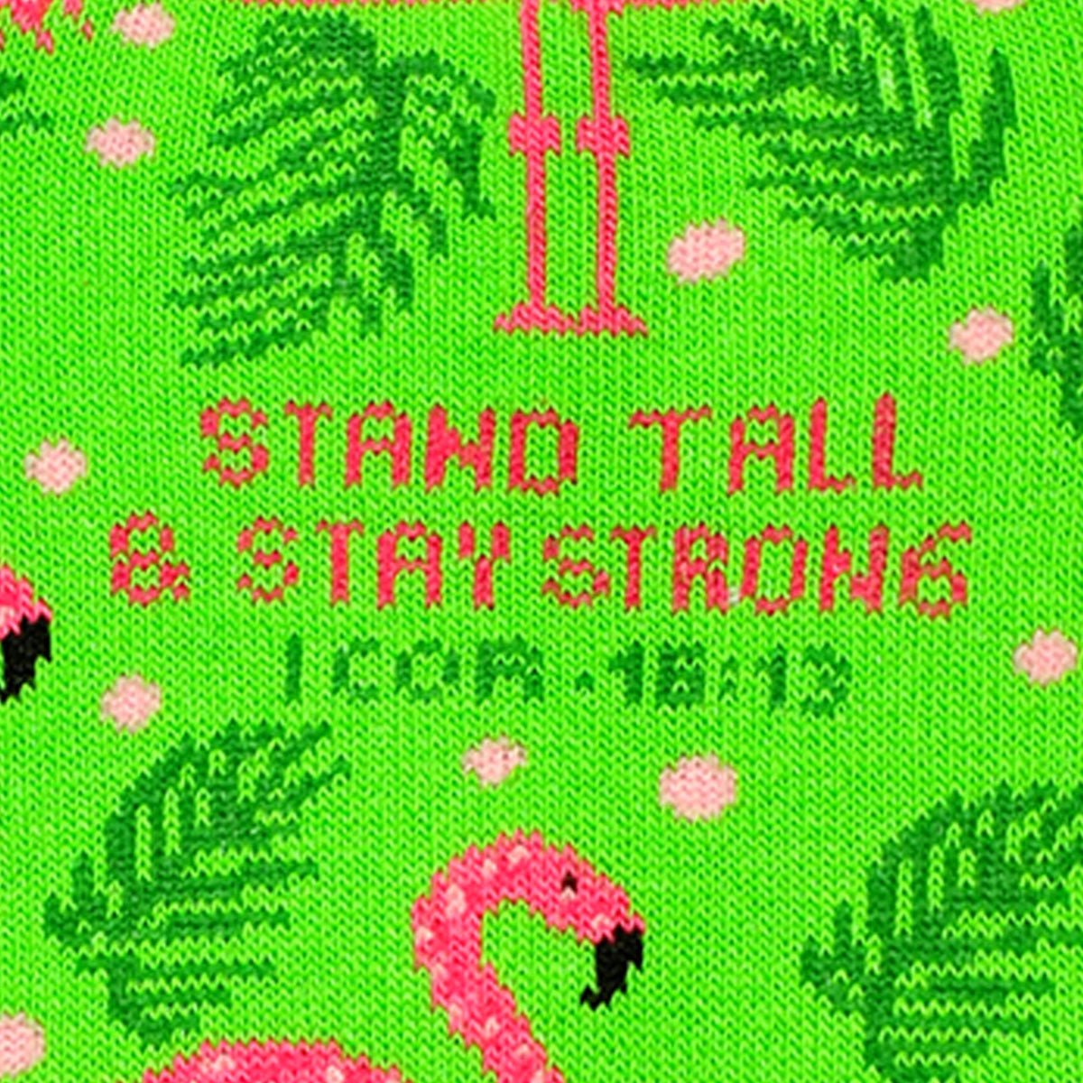 Flamingos™ | Bless My Sole® Ankle Socks - Zealous Christian Gear - 2