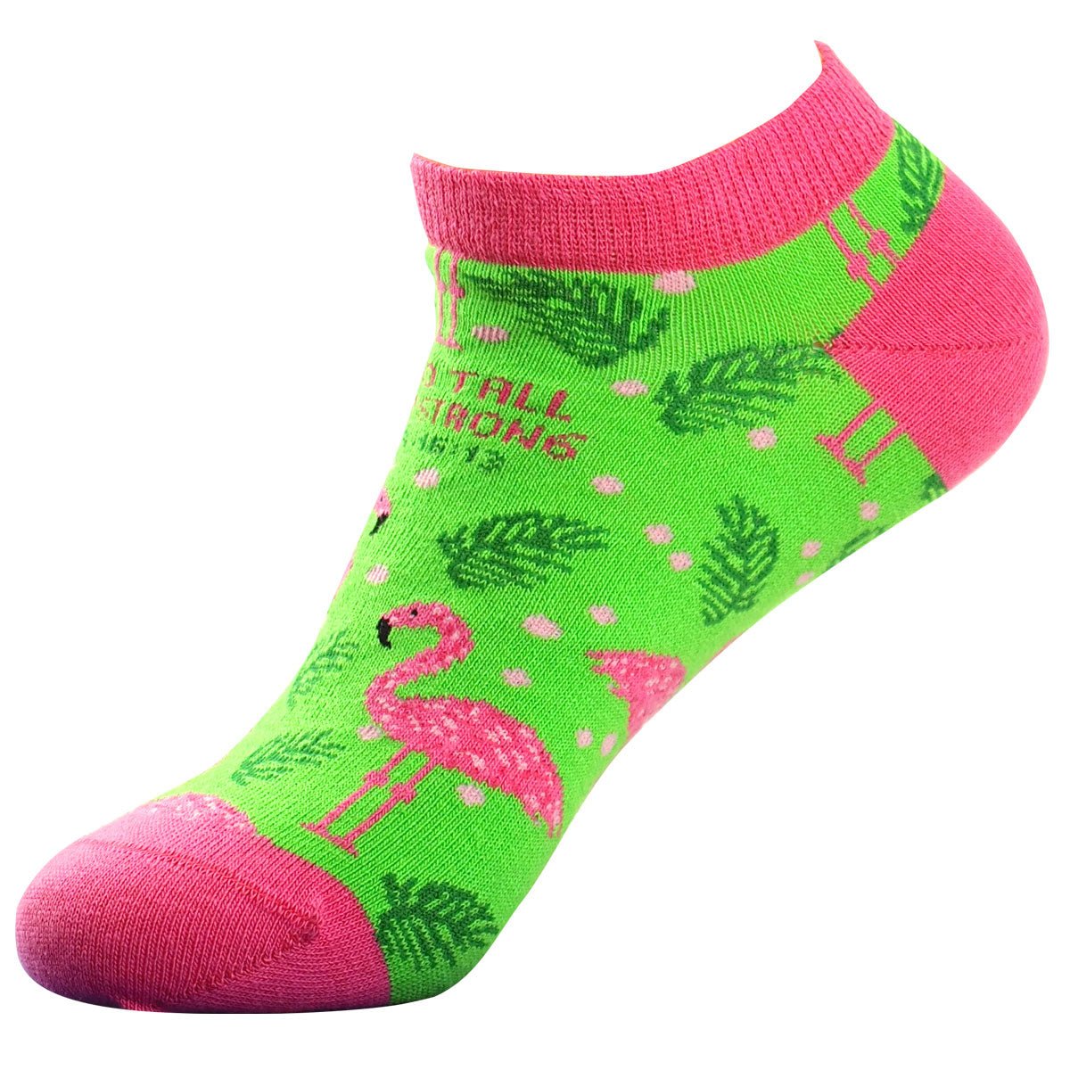 Flamingos™ | Bless My Sole® Ankle Socks - Zealous Christian Gear - 1