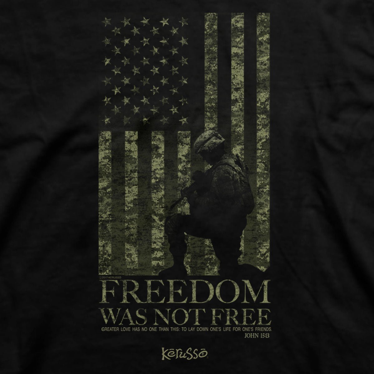 Freedom Was Not Free™ | Kerusso® Christian T-Shirt - Zealous Christian Gear - 4