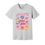 God Said You Are Candy Hearts | Valentine's Tee - Zealous Christian Gear - 25