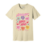 God Said You Are Candy Hearts | Valentine's Tee - Zealous Christian Gear - 21