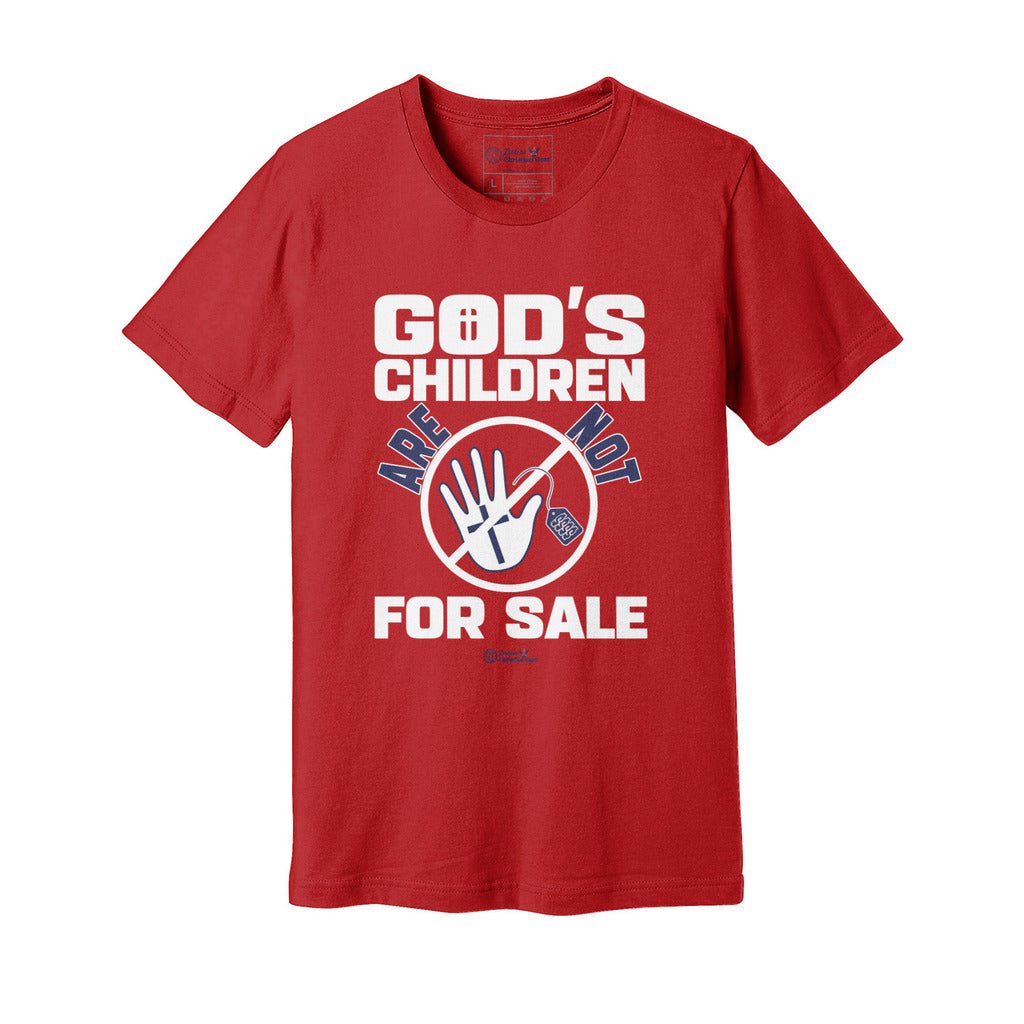 God's Children Are Not For Sale | Sanctity of Life - Zealous Christian Gear - 5