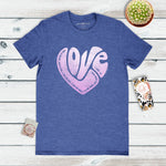 grace & truth® Women's T-Shirt | Love Heart™ - Zealous Christian Gear - 1