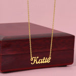 Happy Valentine's Day To My Wife | Personalized Name Necklace - Zealous Christian Gear - 2