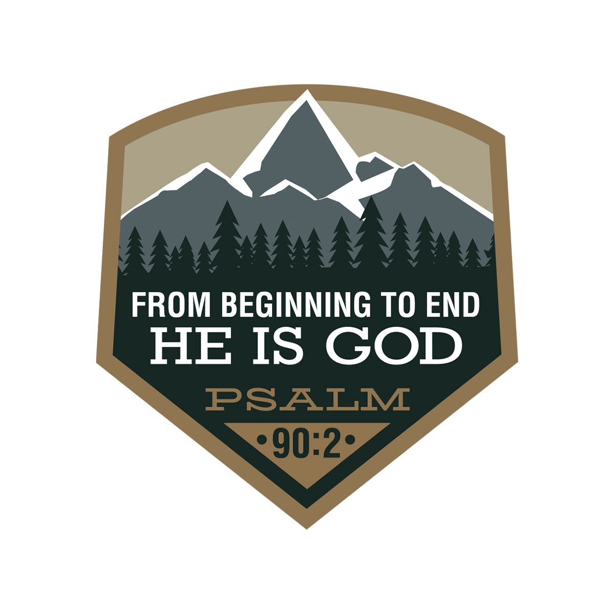 He Is God | Kerusso® Sticker - Zealous Christian Gear - 2